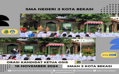 Orasi Kandidat Calon Ketua OSIS Periode 2024/2025