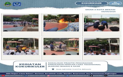 SOSIALISASI PRAKTIK PEMADAMAN KEBAKARAN
