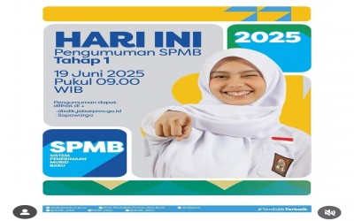 PENGUMUMAN SPMB 2025 TAHAP I