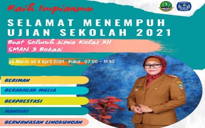 Selamat Menempuh Ujian Sekolah Kelas XII